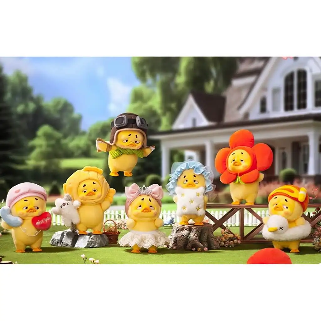 

Blind Box Upsetduck V1 V2 V3 V4 Upset Duck Born This Way Duck Vinyl Cute Anime Doll Action Figure Holiday Gift Toys Mystery Box