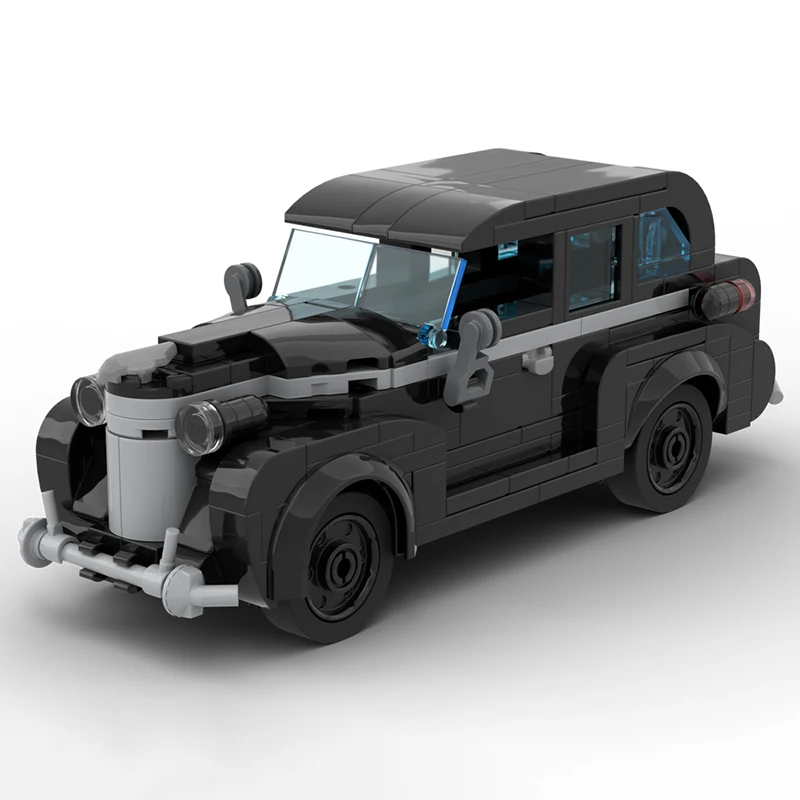 Moc Building Blocks Classic Sedan Technology Modular Bricks Model Gifts Christmas Toys DIY Sets Assembly