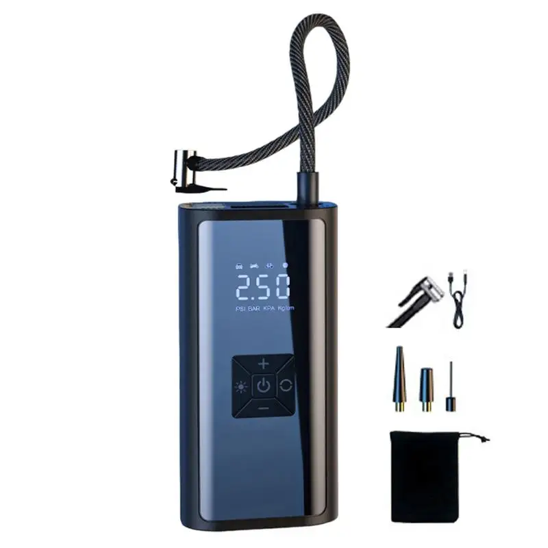 

Tire Inflator Portable Air Compressor Digital Display Tire Inflator Air Compressor Car Inflatable Pump With Preset Tire Pressure