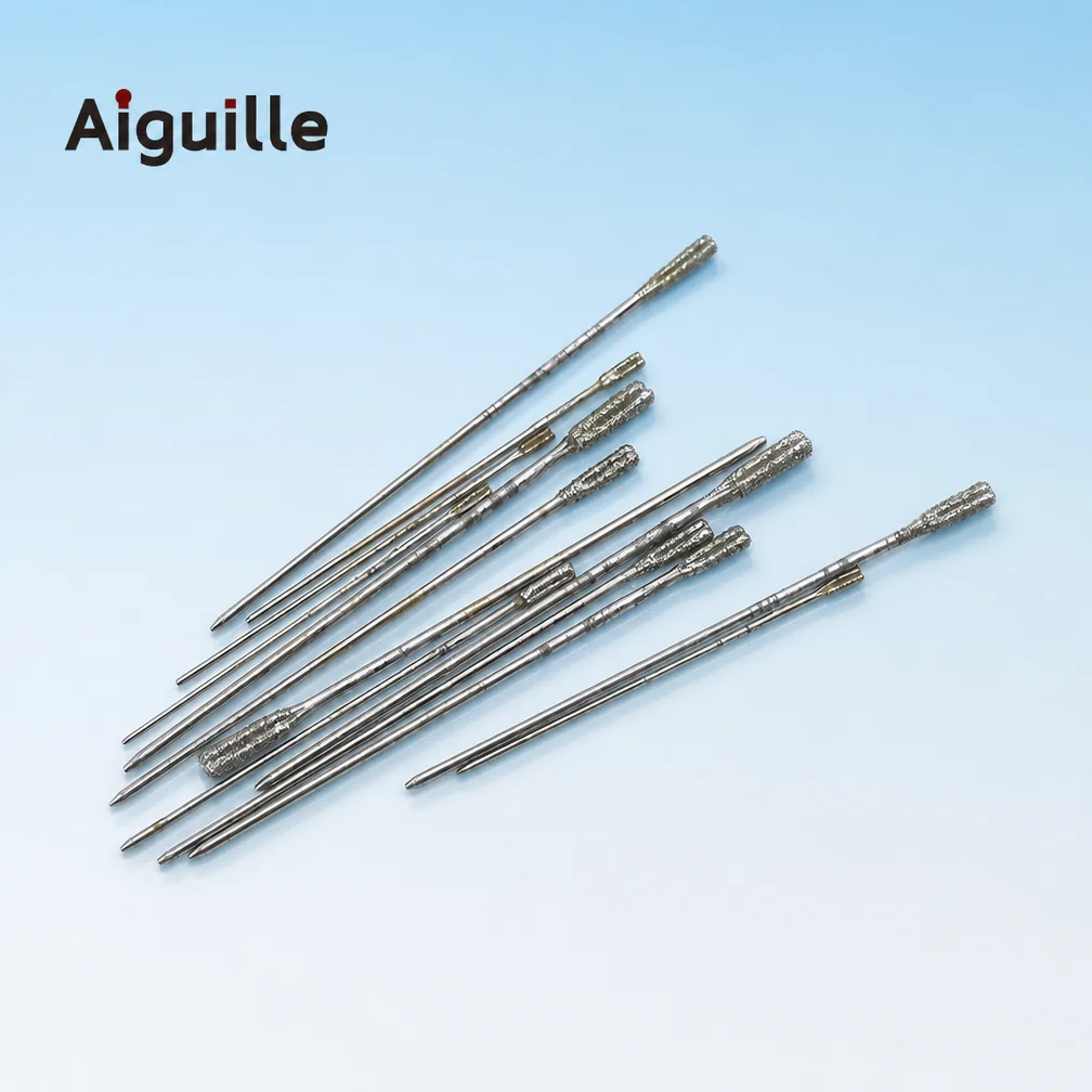 50pcs Diamond Fine Drilling Needles Long Rod Drilling Needles #60 Professional & DIY for Jade Pearls Stone Drilling