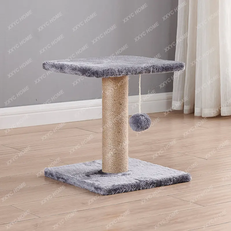 

Small Cat Climbing Frame Cat Nest Cat Tree Scratching Pole Hemp Rope Toy Cat Supplies Cat Scratch Trees Cat Scratch Board