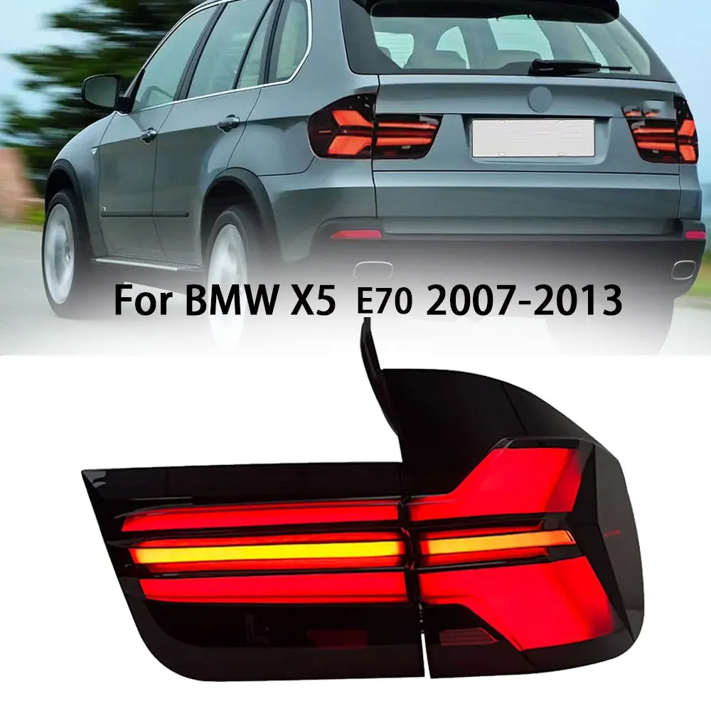 

Car Tail Lights For BMW X5 E70 Taillights 2007-2013 LED Rear Lamps Daytime Running Lights Dynamic Turn Signals Auto Accessories