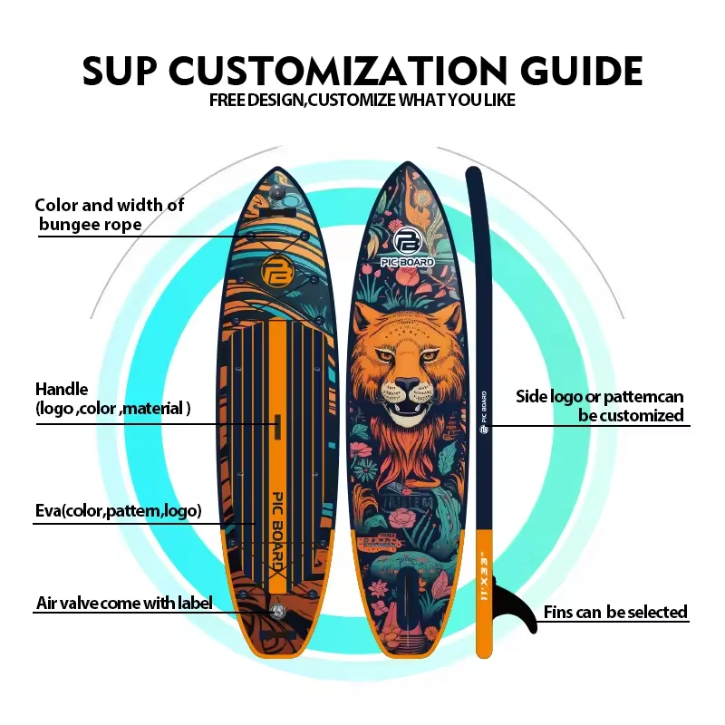 PIC BOARD Wholesalestand up paddle board surfboard sup surf board paddleboard paddle Inflatable