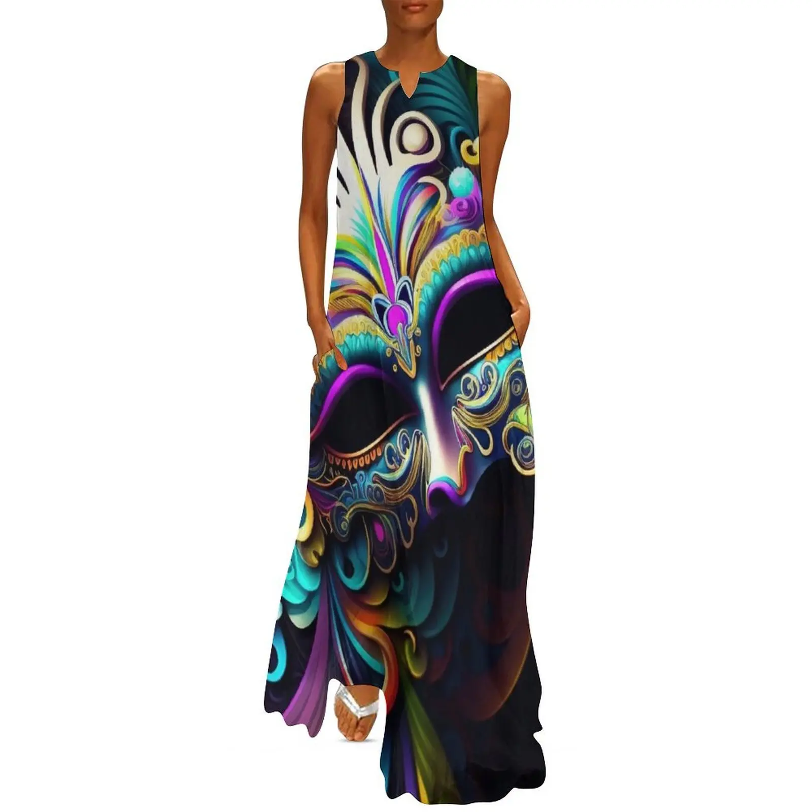 Mardi Gras Dress, Mardi Gras 2023 Long Dress Summer skirt Women's clothing Long dress woman women clothes