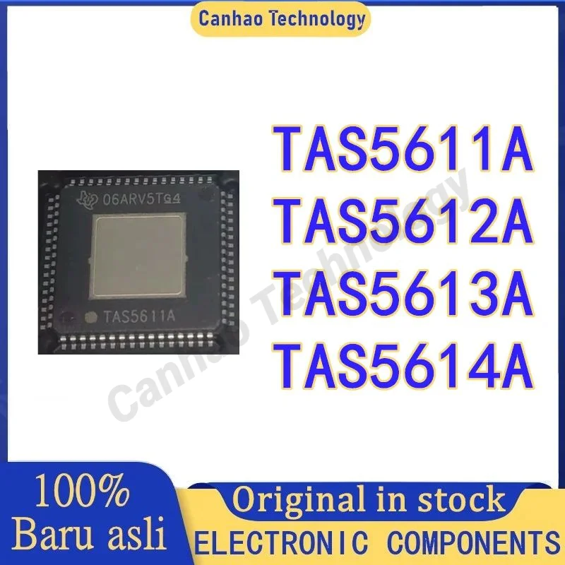 

2PCS TAS5611A TAS5612A TAS5613A TAS5614A HTQFP-64 IC Chip 100% New Original in stock