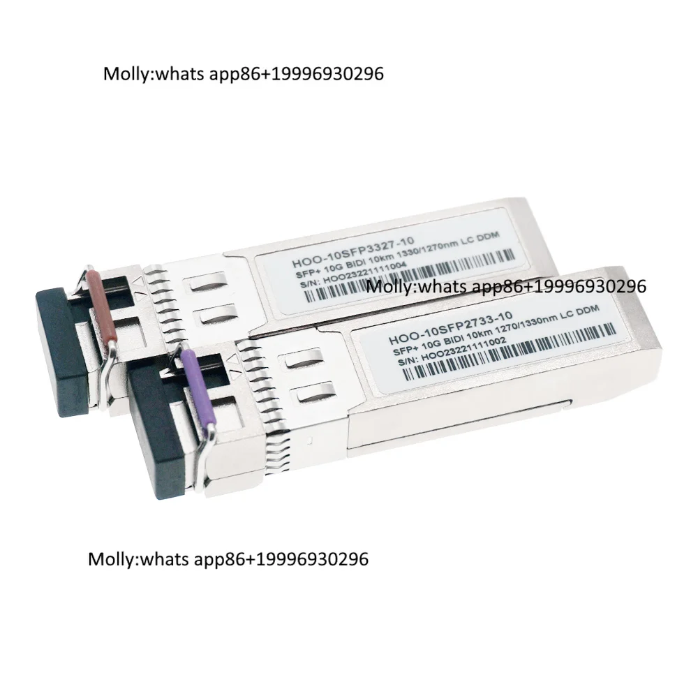

10Gb/s SFP+ BIDI 40km SFP Module Transceiver 1270/1330nm LC High CompabilityHigh Speed 10G WDM SFP Singlemode Single Fiber