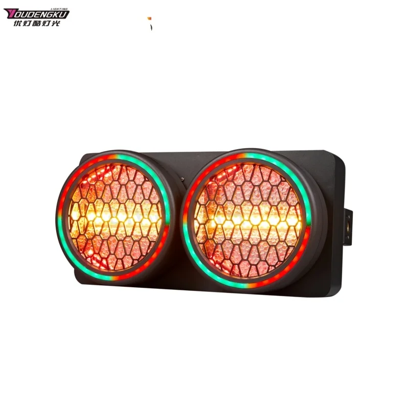 

6 pieces 200W RGB COB Strobe DMX512 LED Matrix Light DJ Stage Lighting Wedding Party Background Decoration