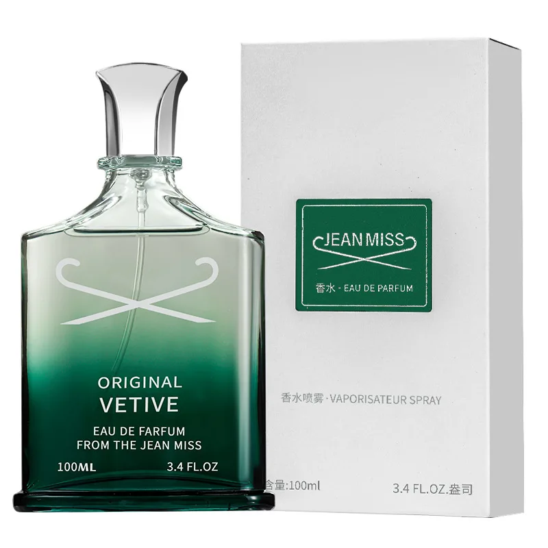 100 مللي عطر فيتيفر ليمون للرجال عطر وودي طازج أو دو تواليت يمزح يؤرخ فرمون كولونيا عطر رذاذ الجسم #6