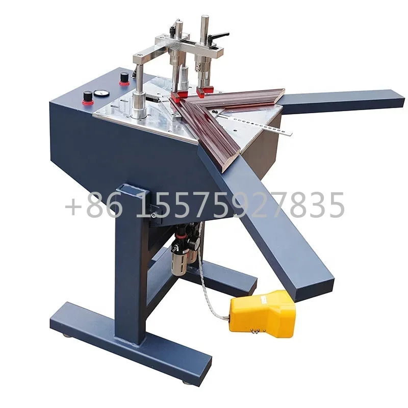 

P3-120 Pneumatic picture frame joint machine Small working Air-Operated underpinner Easy operation v nail machine