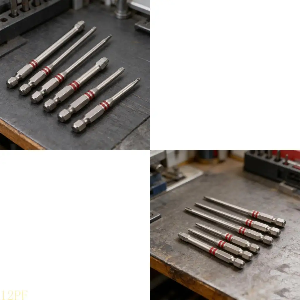 12PF High Hardness Alloy Steel Screwdriver Bit Set for Precise and Efficient Fastening Work Long Last Performances