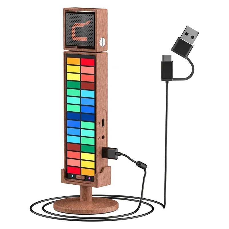 

COMICA RGB UMIC RGB Cardioid Condenser USB Microphone Compatible with Smartphone/PC for Live Streaming Podcast Gaming