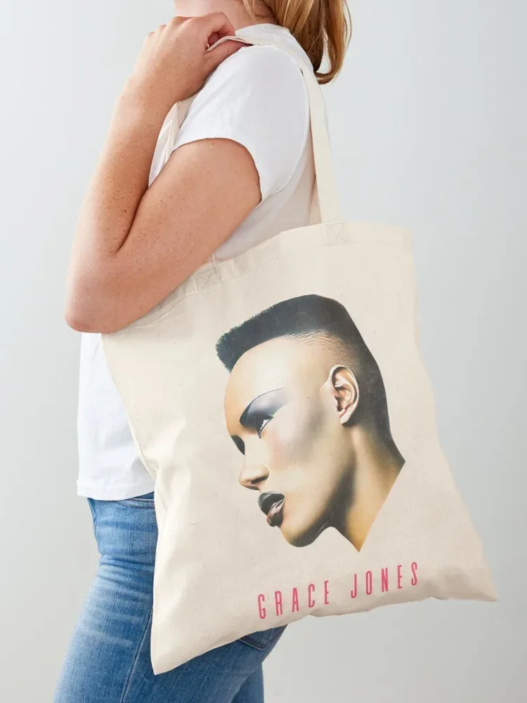 Grace Jones Tote Bag tote custom Customizable eco folding Lady