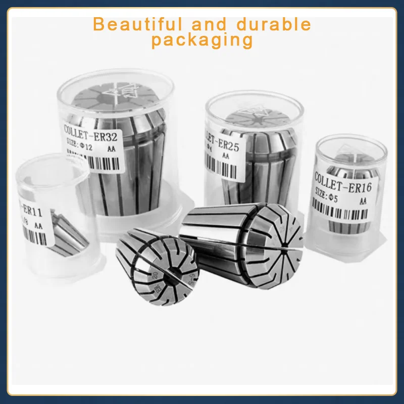 2pcs Collet High Precision Spring Er20 Collets Accuracy 0.005 0.008 0.015 Chuck Tool Holder For Cnc Router