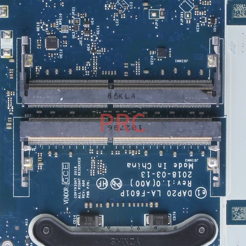 Imagem -04 - Placa-mãe Portátil para Dell Precision Cpu Notebook Mainboard La-f601p 0rfdcg 0cvmjw 0v490f 0gp3dd E2186m i5 i7 8ª Geração 7730