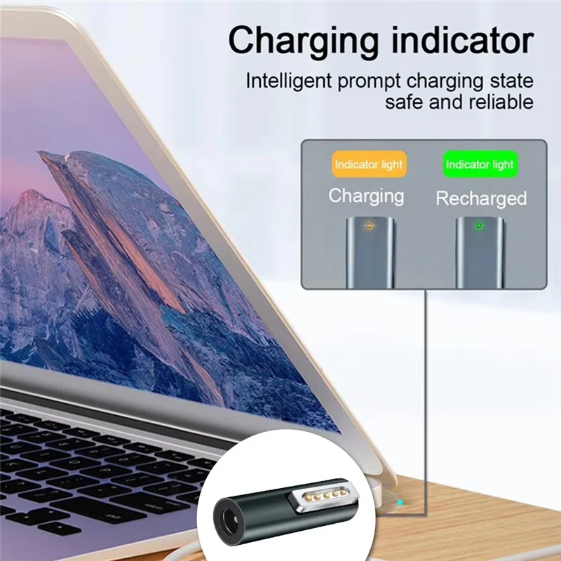 Adaptador magnético USB PD B47C, convertidor de enchufe Formagnet Formagsafe2 Forapple Air/Pro