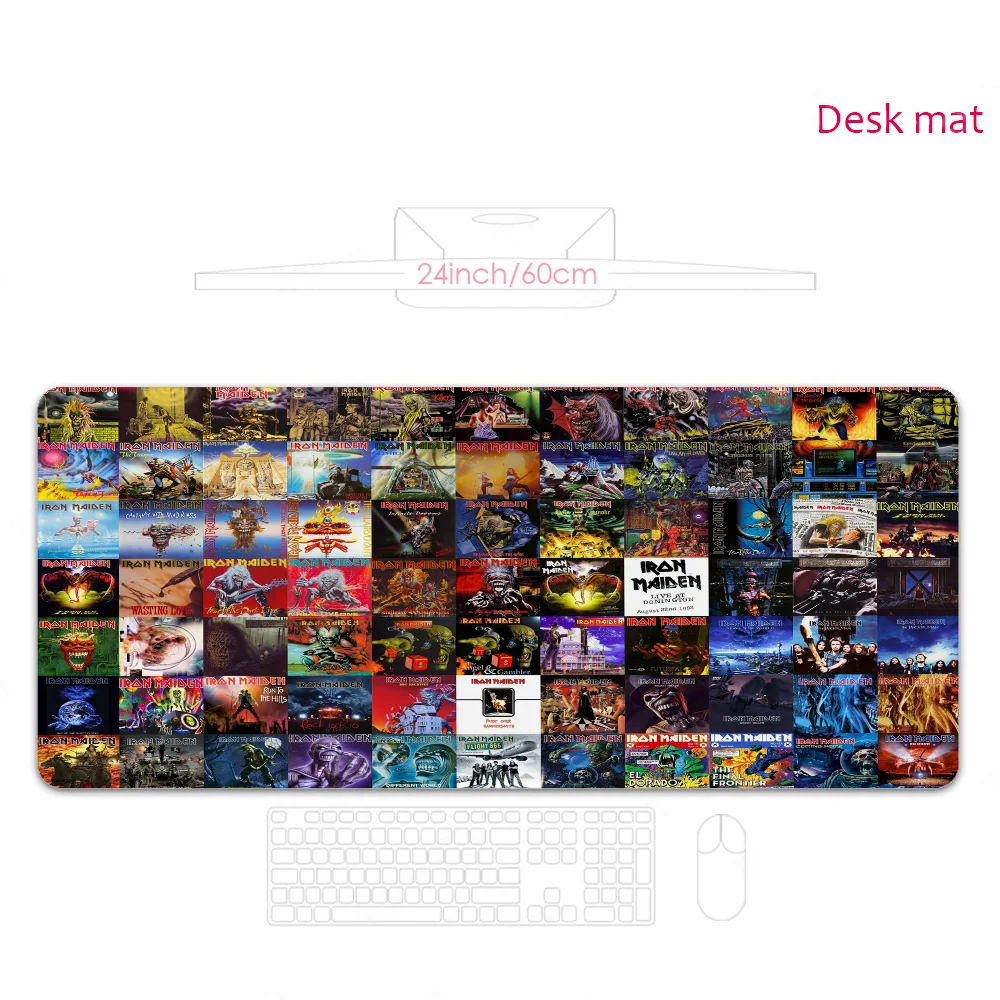 I-iron Maiden New Mousepad Mouse Mat Desk Mat Large Gaming Accessories Prime Gaming XXL Keyboard Pad