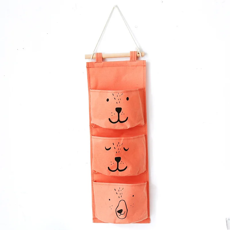 Wall Hanging Bathroom Bath Toy Bags Organizer Linen Closet Children Pouch for Baby Bath Toys Books Cosmetic Sundries