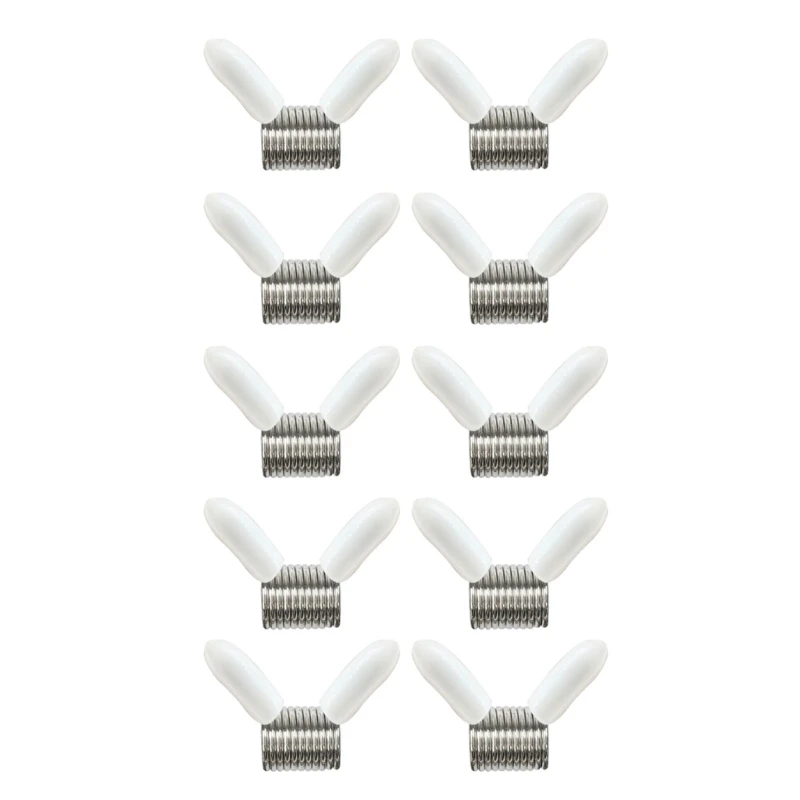 4/8/10Pcs Stainless Steel Bead Stoppers Creative Bead Wire Ends Jewelry Beading Stringing Wire Tools for Jewelry Making
