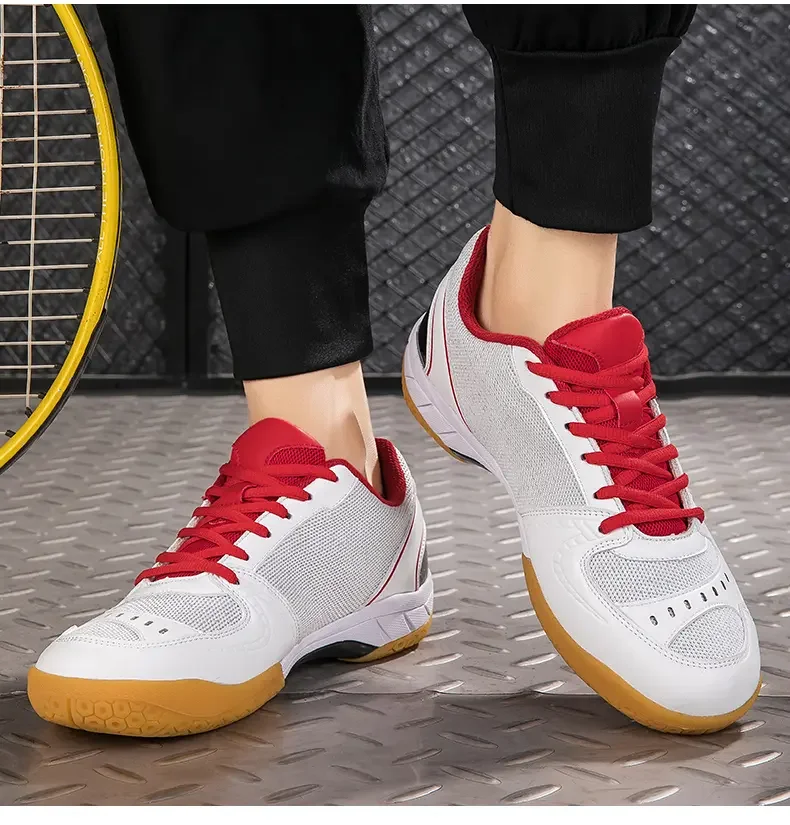 

Professional Badminton Shoes Comfortable Breathable Tennis Shoes Non-slip Table Tennis Shoe Men's and Women's Sports Shoes