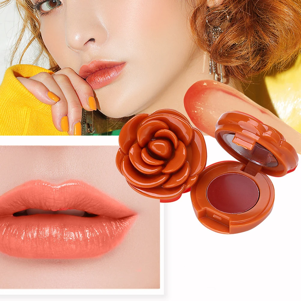 6 Stuks Mooie Lege Bloem Vorm Hervulbare Container Case Voor Schoonheid Lippenstift Lippenbalsem Oogschaduw Blusher