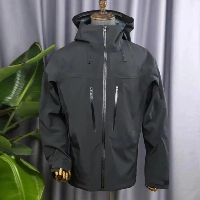 ARC SV 6Embroidery Bird Logo Three Layer Mens Womens Camping Coat Outdoor Waterproof Windbreaker Hiking Ski Jackets Unisex