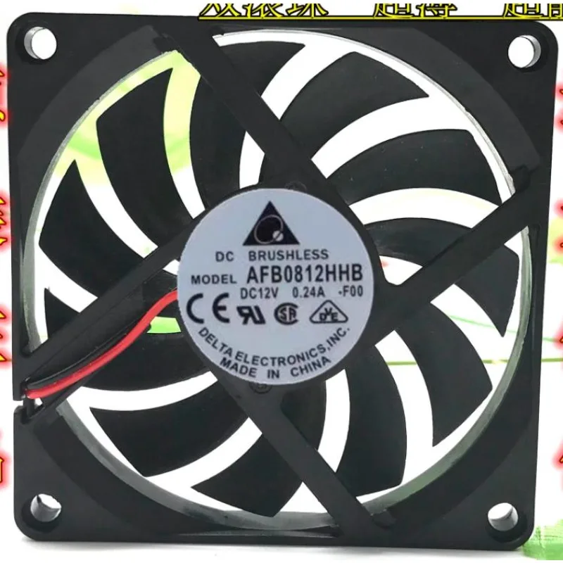 NEW Cooler Fan for Delta AFB0812HHB -F00 8010 12V 0.24A Cooling Fan 80*80*10mm