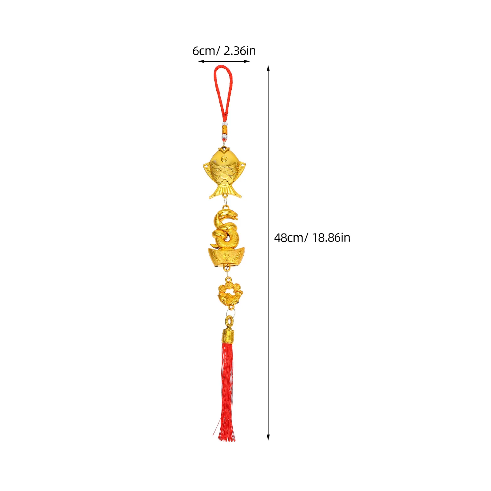 4 قطعة ثعبان سنة بونساي قلادة معلقة حلية السنة الصينية الجديدة ديكور شرابة قلادة للمنزل مكتب سيارة الباب الأمامي الربيع #4