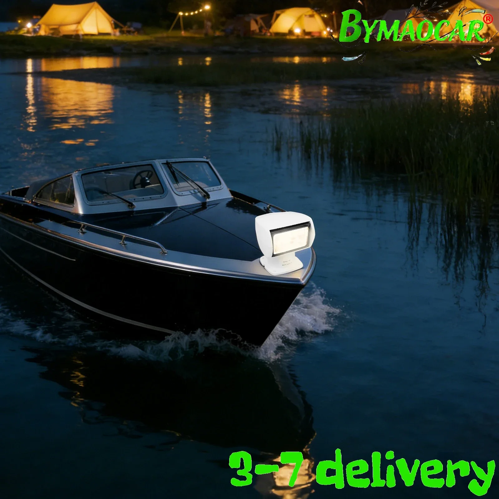 Portable Remote Control 100W Waterproof Spotlight
