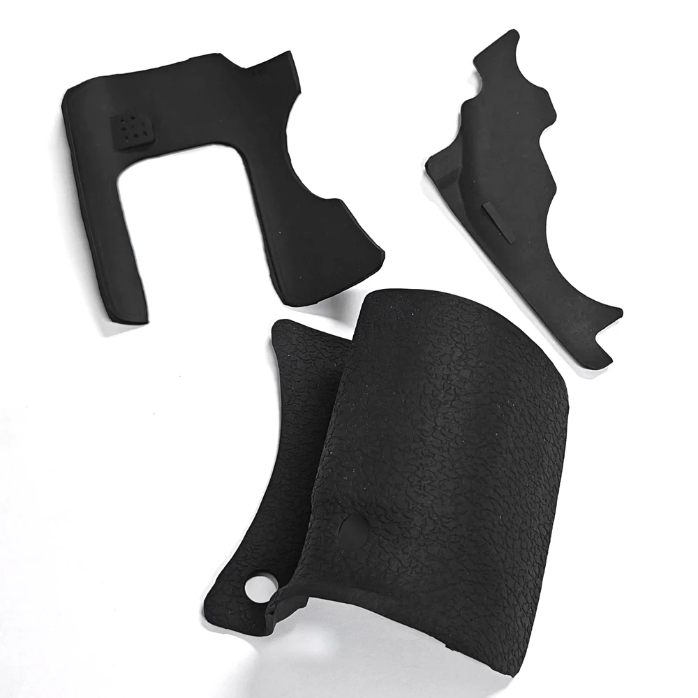 3PCS New Front Grip Side Back Thumb Rubber Cover for Canon EOS 6D Repair Spare Parts