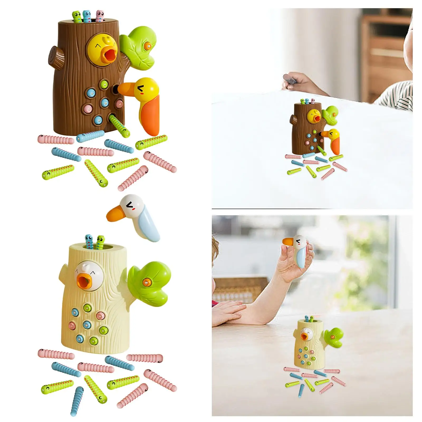 Pecker Feeding Sorting ของเล่นเพื่อการศึกษาการเรียนรู้เกมมอเตอร์ Pecker ของเล่นสําหรับเด็ก Bird Feeding เกม Fine Motor Skills สําหรับเด็ก