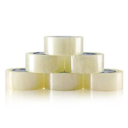 Transparent Packaging Tape High Viscosity Large Roll Sealing Packing Tape Daily Office Handmade Household Clear Adhesive Tape
