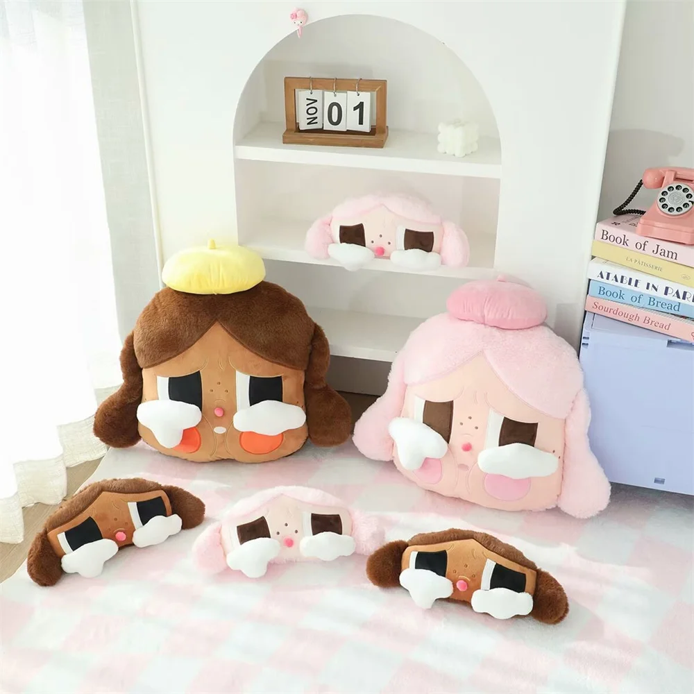 Новая подушка для подголовника автомобиля Crydoll, подушка для спины, мягкая подушка с изображением мультфильма, мягкий плач, детская подушка, кукла, удобная подушка, подарки для девочек