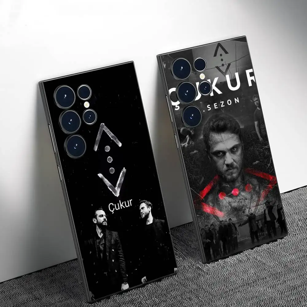 

Turkish TV Series Cukur Phone Case For Samsung Galaxy S25 S24 S22 S23 Ultra S21 S20 Plus Frosted Full Soft Case
