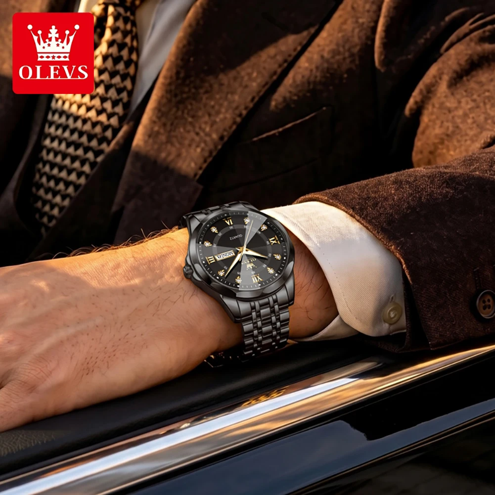 Relojes OLEVS 3759 originales - Smartwatch Branded Watches For Men reseña y precio