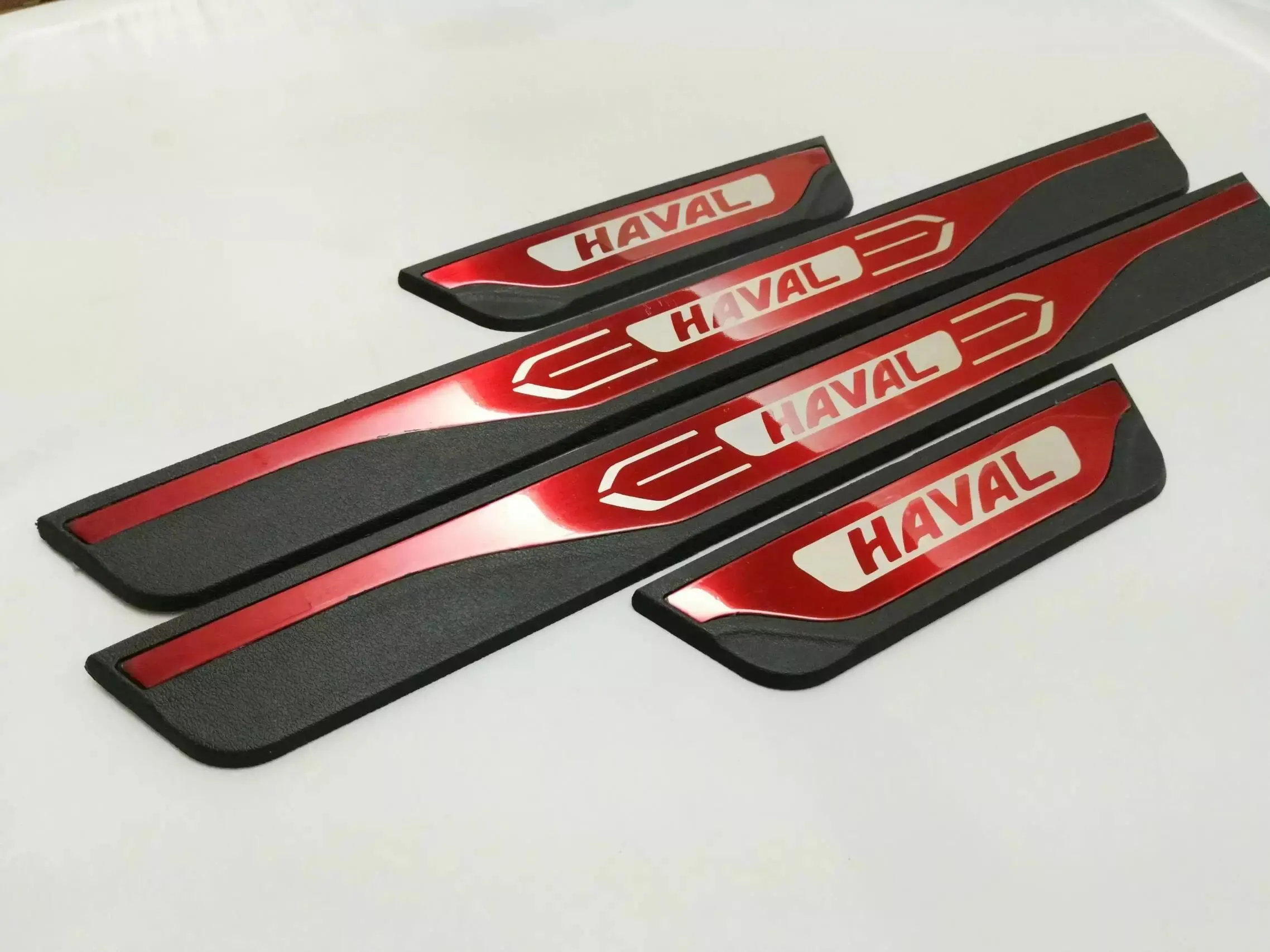 Per Haval F7 F7x accessori per Auto protezione davanzale della porta piastra Scuff Auto soglia Sticker protezione pedale Trim 2021 2022 2020 2023