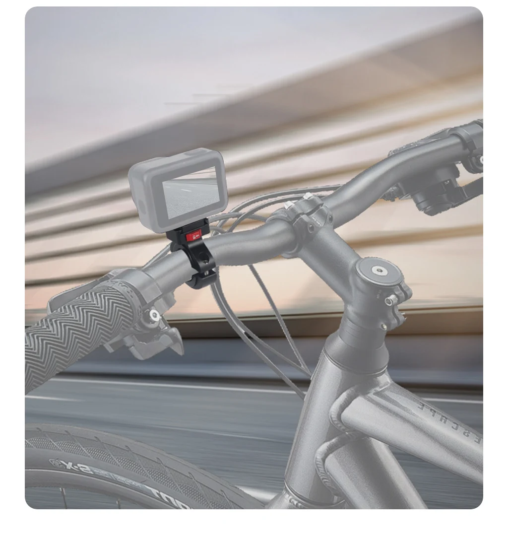 360 drehbarer Fahrrad kamera halter Schnell verschluss Split Mount Lenker klemme Motorrad halterung für Gopro Hero 13 12 11 Dji Action 4 – Detail 19