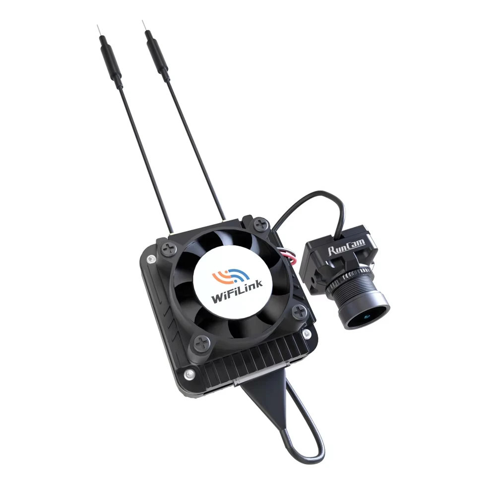 

RunCam WiFiLink2-G Wireless WiFiLink2 Digital HD FPV Transmitter Based on OpenIPC with 1080P FOV 160° FPV Camera for RC Drone