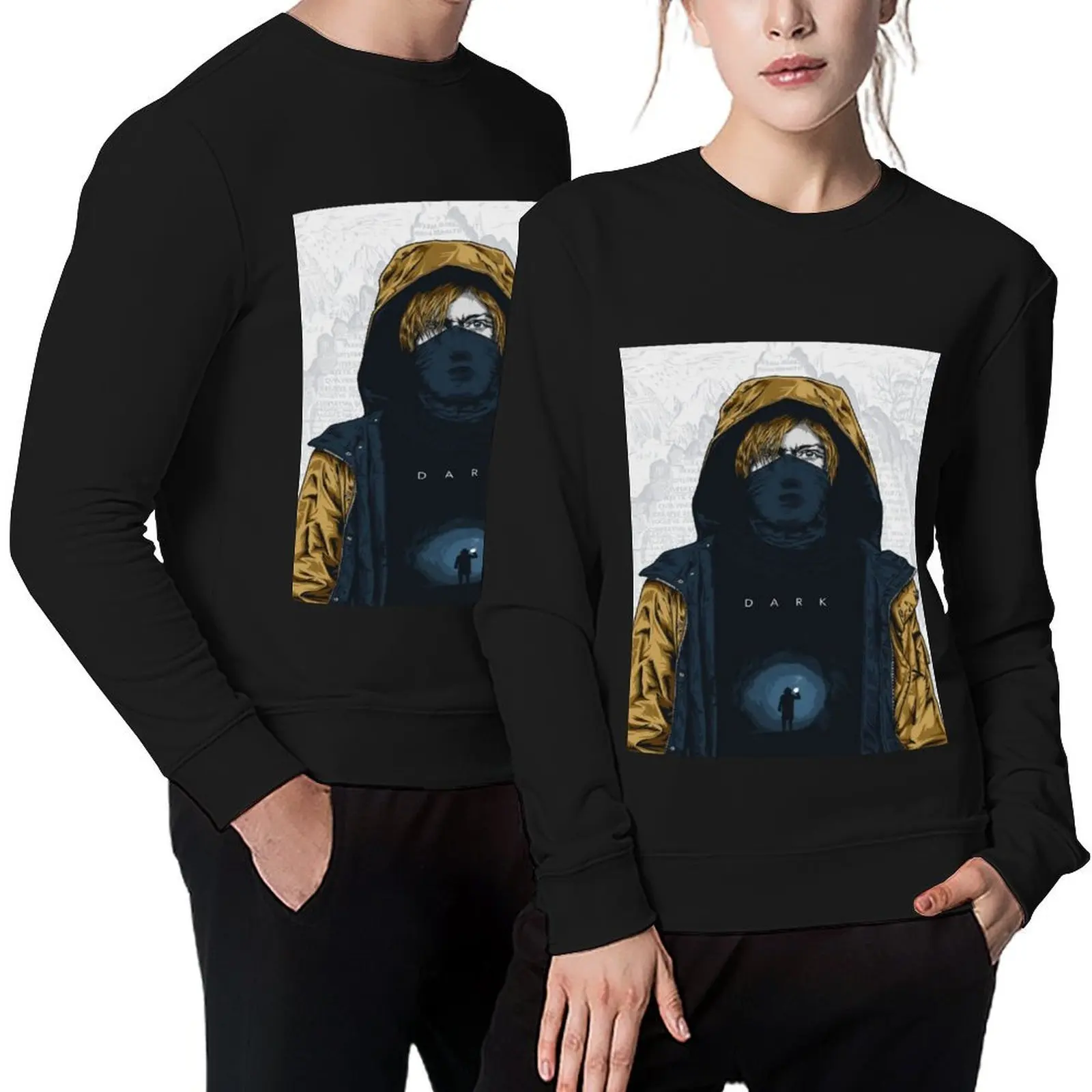

Dark Netflix Pullover korean style clothes men's autumn clothes autumn jacket men men's clothing pullover