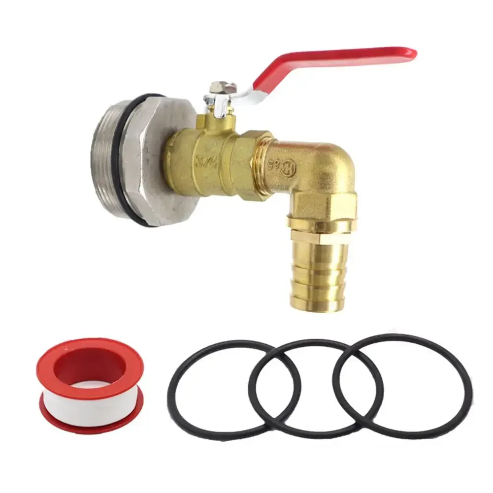 High Performance Stainless Steel 200L For Oil Drum Replacement Outlet Tap Valve For For Oil Water Containers Leak Proof
