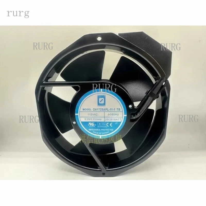 

L 1 шт. для вентилятора ORION FANS OA172SAPL-11-1 TB AC115V 17238 17 см вентилятор с алюминиевой рамой