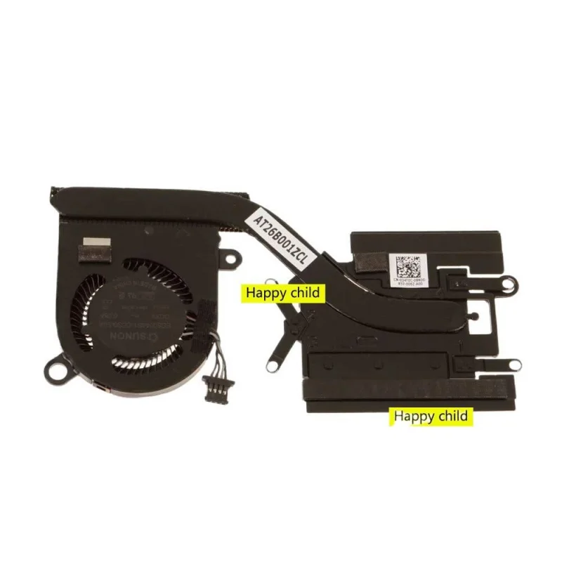 

90%New 034T0C EG50040S1-CC30-S9A FOR Latitude 7390 2-in-1 CPU Cooling Heatsink Fan #*