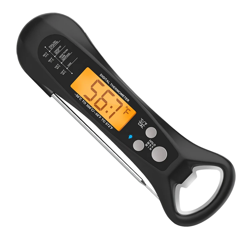 Meat Thermometer, Digital Instant Read Food Thermometer For Cooking, Food Thermometer For Kitchen, Grilling BBQ