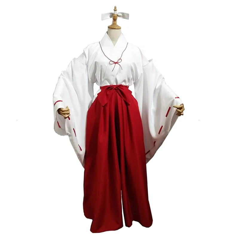 New Sesshoumarung Kikyong Cosplay Costume Custom Made Size For Female Girl Halloween Set