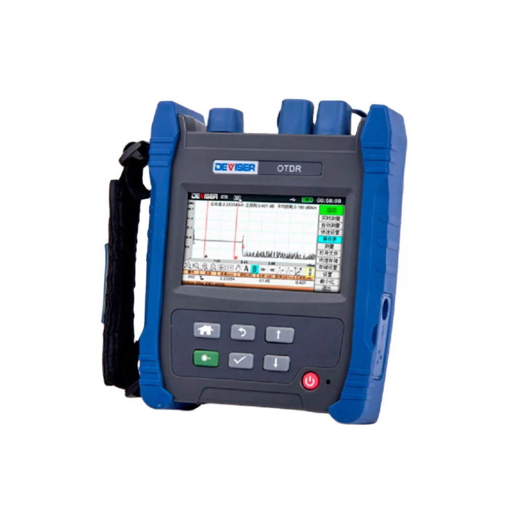 Portable  Optical Time Domain Reflectometer  Fiber Optic with Touch Screen