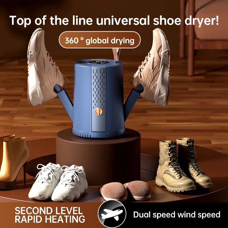 

Электрическая сушилка для обуви X3, 50 Гц, теплая, 4 головки, дезодорирующая, быстросохнущая для обуви, носков, влажной и сухой уборки, двойного назначения