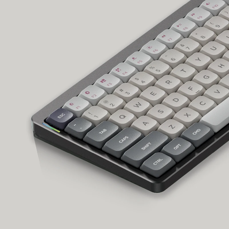 Nuphy X AYANEO Air75 Bluetooth 2.4g Wireless 75% Mechanical Keyboard Low Profile Gateron Switch Compatible with Windows and Mac