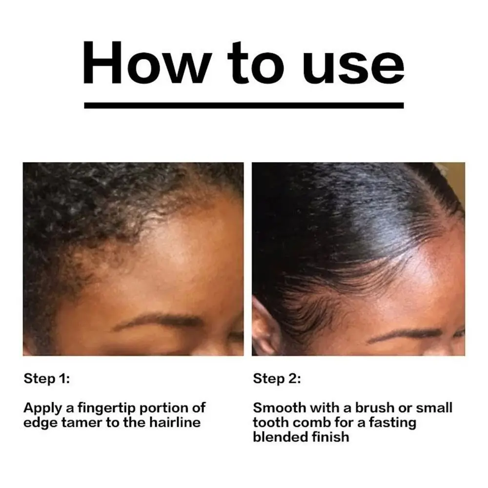 

2,82 унции воск для контроля кромок бороды, фруктовый аромат с касторовым маслом, гель для укладки волос, нежирный гель для контроля кромок сильной фиксации