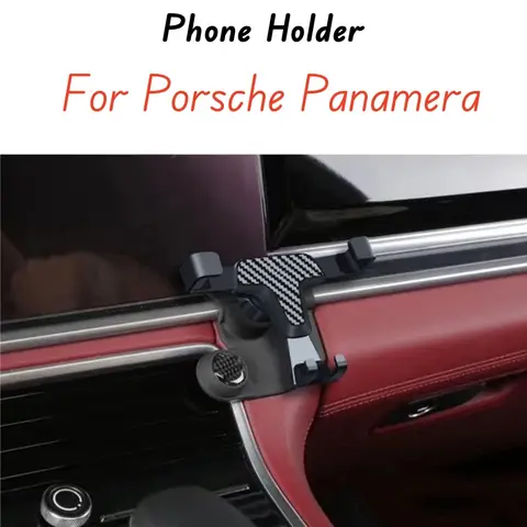 Suporte do telefone do carro para Porsche, suporte de ventilação de ar, berço do telefone móvel, Porsche Panamera 971 2017 2018 2019 2020 2021 2022 2023