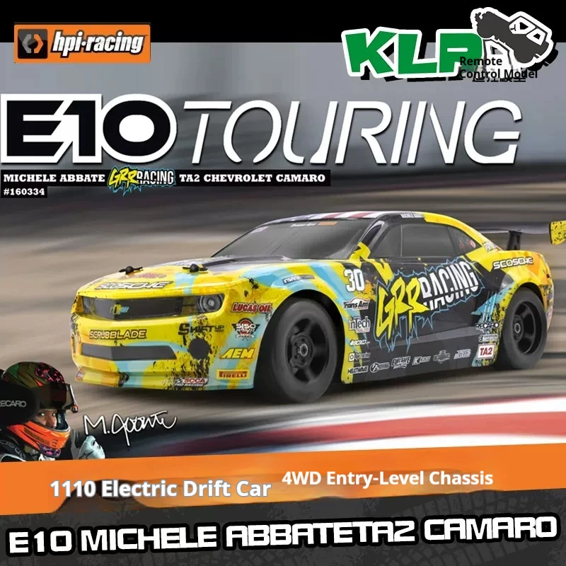 

Радиоуправляемая машинка HPI E10 1/10, полноприводная, электрическая, имитационная, для мальчиков, профессиональная гоночная, для дрифта и плоской езды