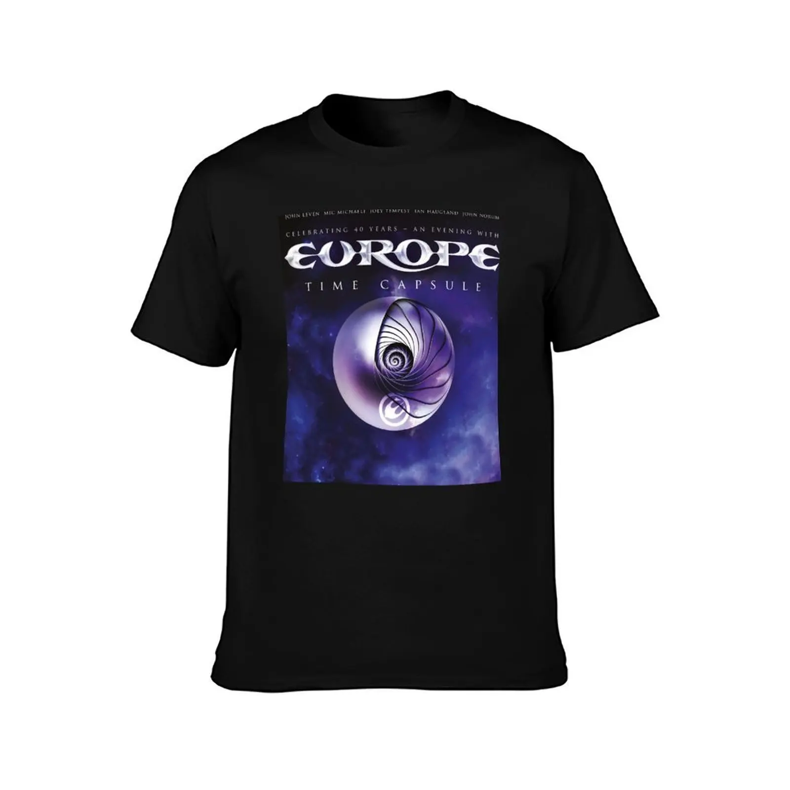 Celebrating of the Europe Old Capsule 40 Years T-Shirt anime tshirt funny t shirts cotton T-Shirt